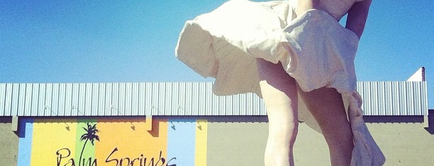 “Forever Marilyn” Sculpture is one of Palm Springs.