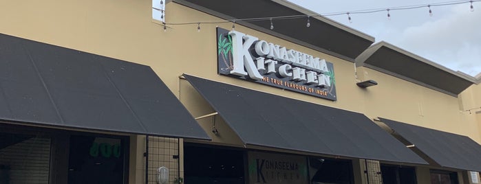 Konaseema Kitchen is one of Tried and Tested - USA.