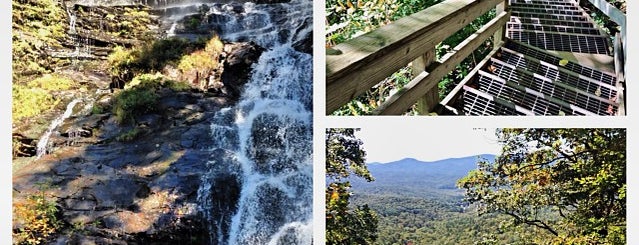 Amicalola Falls State Park is one of North Georgia Mountains.