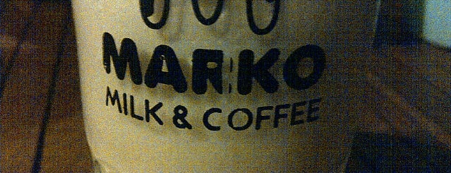 Marko Milk and Coffee is one of Lugares favoritos de donnell.