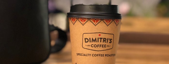 Dimitri's Coffee is one of สถานที่ที่ A✨ ถูกใจ.