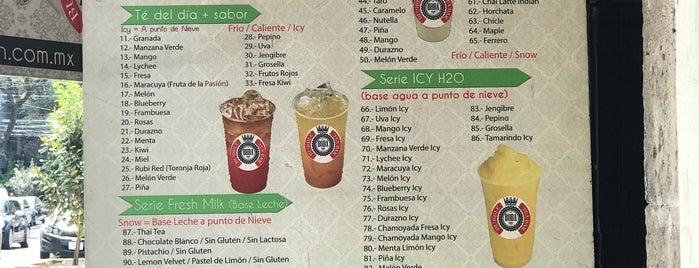 Boba Fusion Tea Bar is one of Mexico City coffee shops.