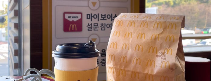 McDonald's is one of Favourite places in Seoul.