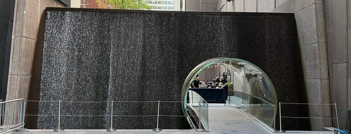 Waterfall @ 1221 Plaza is one of NYC to-do.