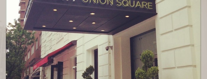 Hyatt Union Square New York is one of Lieux sauvegardés par Shana.