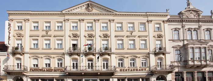 Pannonia Hotel **** - Sopron is one of Viktoria Eva'nın Beğendiği Mekanlar.