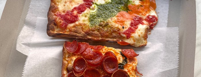 Carmine's Pizzeria is one of Williamsburg favorites.