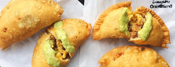 Empanada Mama is one of Eating in Hell's Kitchen.