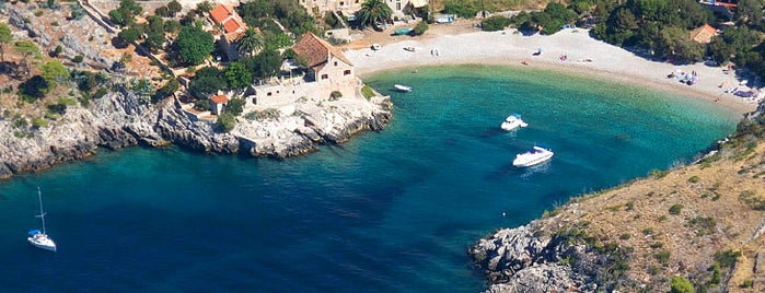 Dubovica is one of Island Hvar beaches.