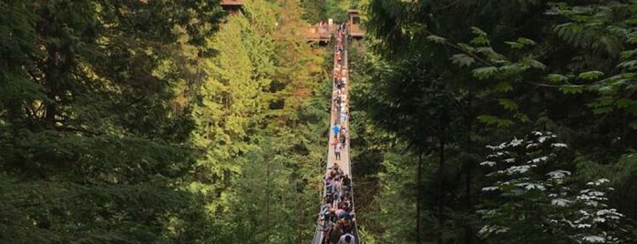 Capilano Suspension Bridge is one of Mohammedさんのお気に入りスポット.