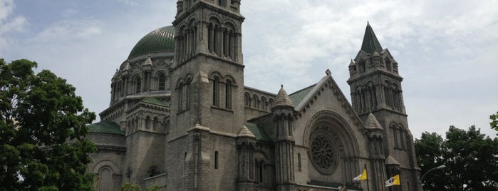 Cathedral Basilica of Saint Louis is one of St. Louis.