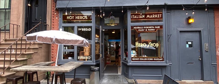 Brooklyn Hero Shop is one of Tempat yang Disukai Adam.