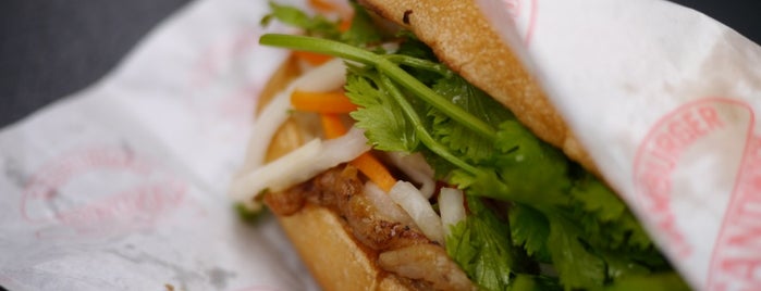 Bánh mì Sandwich is one of Pick up.