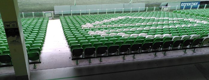 Euroborg Stadion | Hoofdtribune is one of Lugares favoritos de Paulien.