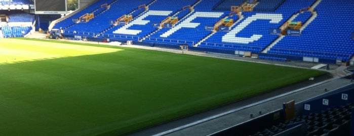 Goodison Park is one of Barclays Premier League Stadiums 2013-14 Season.