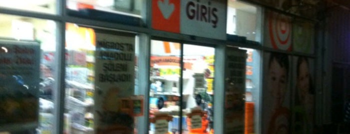 Migros is one of yeni yerler.