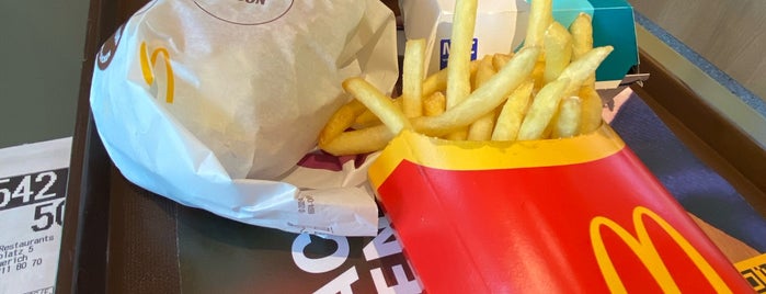 McDonald's is one of My trip to Zurich.