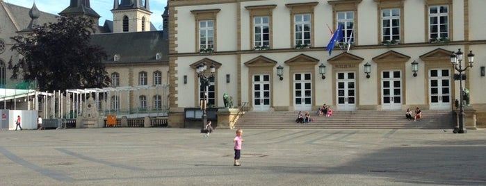 Place Guillaume II - Knuedler is one of Luxembourg.