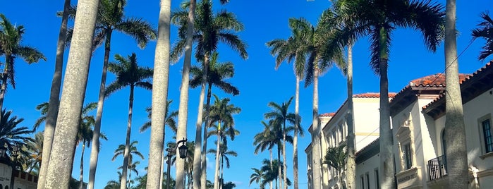 Worth Avenue is one of Palm Beach, FL.