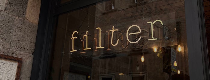 Filter Coffee Lab is one of Pisa Hostelries.
