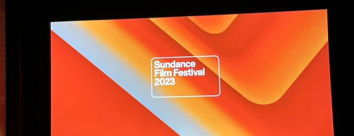 Eccles Theatre is one of Sundance 2018.