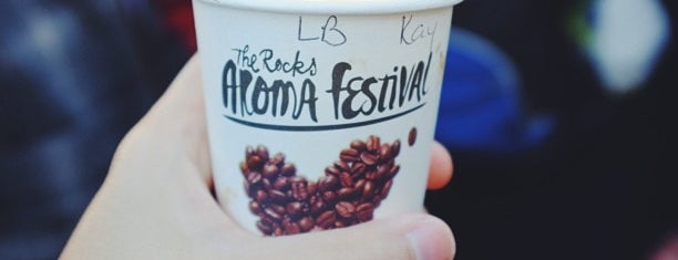 The Rocks Aroma Festival is one of Tempat yang Disukai Toby.