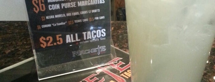 Machete Tequila + Tacos is one of Steve 님이 저장한 장소.