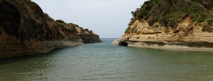 Sidari beach is one of Corfu, Greece.