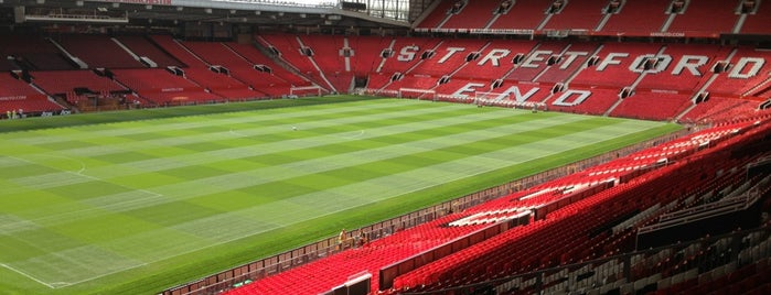Old Trafford is one of Barclays Premier League Stadiums 2013-14 Season.