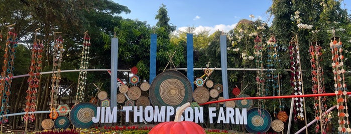 Jim Thompson Farm is one of Thailand 🇹🇭.