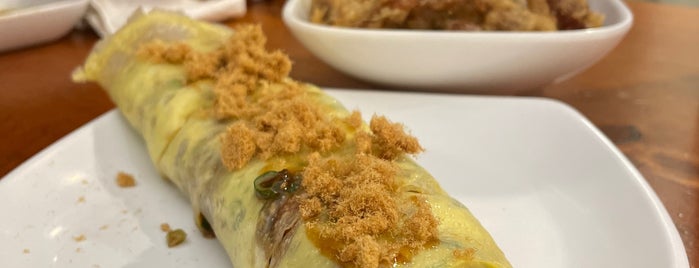 Sang-Ji Fried Bao is one of Try this.