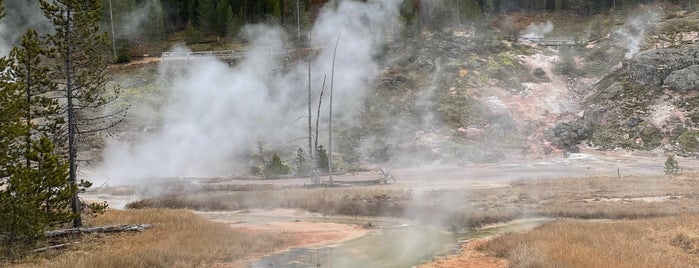 Artists Paintpots is one of Yellowstone.