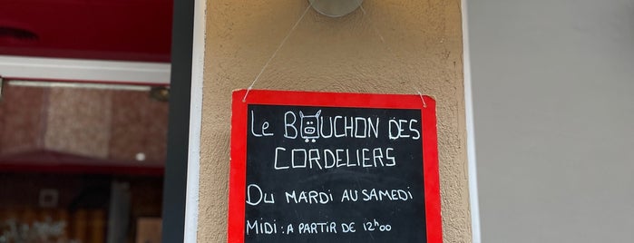 Le Bouchon des Cordeliers is one of Locais curtidos por Dmitry.