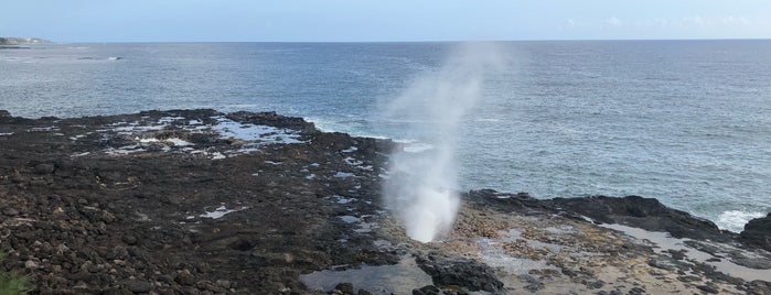 Spouting Horn State Park is one of Kauai.