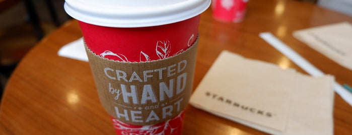 Starbucks is one of restaurant and coffee.