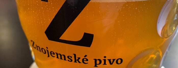 Znojemský městský pivovar is one of Znaim.