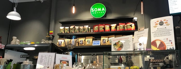 Soma Coffee Singapore is one of Locais curtidos por Andre.