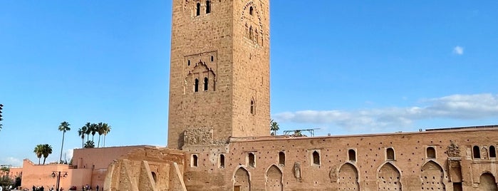 Koutoubia Mosque is one of Marrakesh, Morocco.