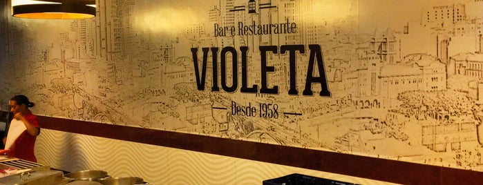 Violeta Bar & Restaurante is one of Tempat yang Disukai MBS.