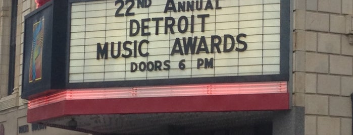 The Fillmore Detroit is one of สถานที่ที่ Amber ถูกใจ.