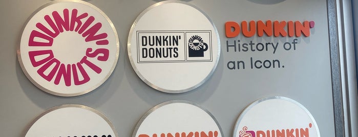 Dunkin' is one of CT, MA, RI.