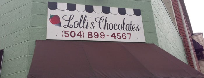 Lolli's Chocolates is one of NOLA.