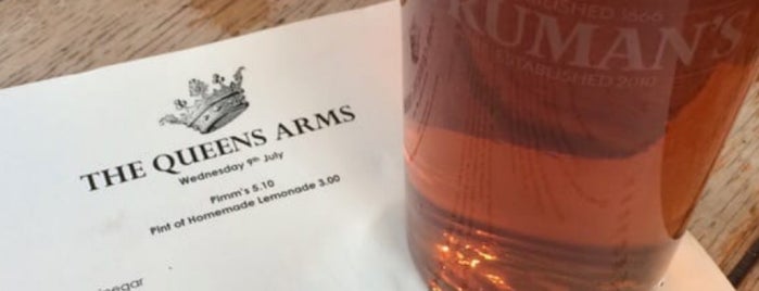 The Queens Arms is one of London 2017.