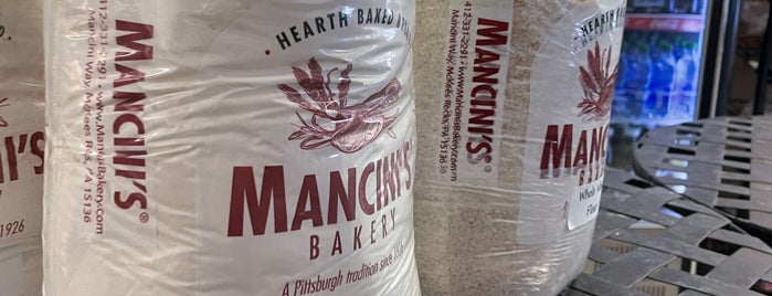 Mancini's Bakery is one of Good food outside Michigan.