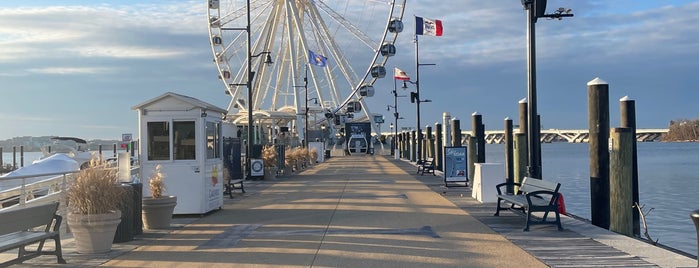 The Capital Wheel at the National Harbor is one of Lisa Pilato's Saved Places.