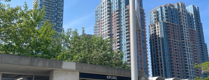 Kipling Subway Station is one of Transportation.