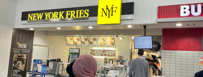 New York Fries is one of great places to eat.