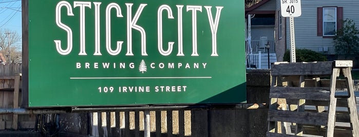 Stick City Brewing Company is one of Pittsburgh Food & Drink Musts.