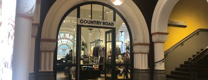 Country Road is one of Must-visit Clothing Stores in Sydney.