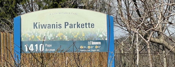 Kiwanis Parkette is one of Toronto Parkettes.